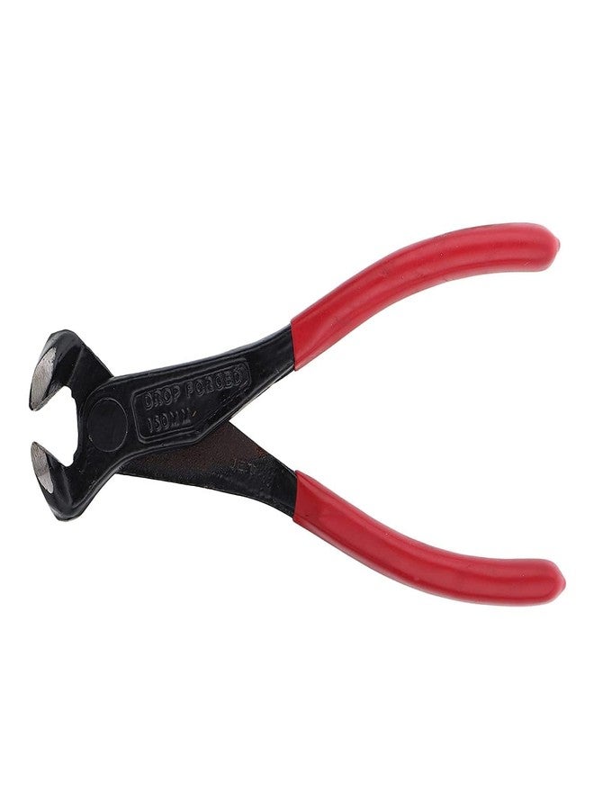 Tunir 8 INCH Top Cutter Plier with Rubber Grip for cutting Wire and Fixed Nails from Walls & Door, Red, 1 Pc - Image 3